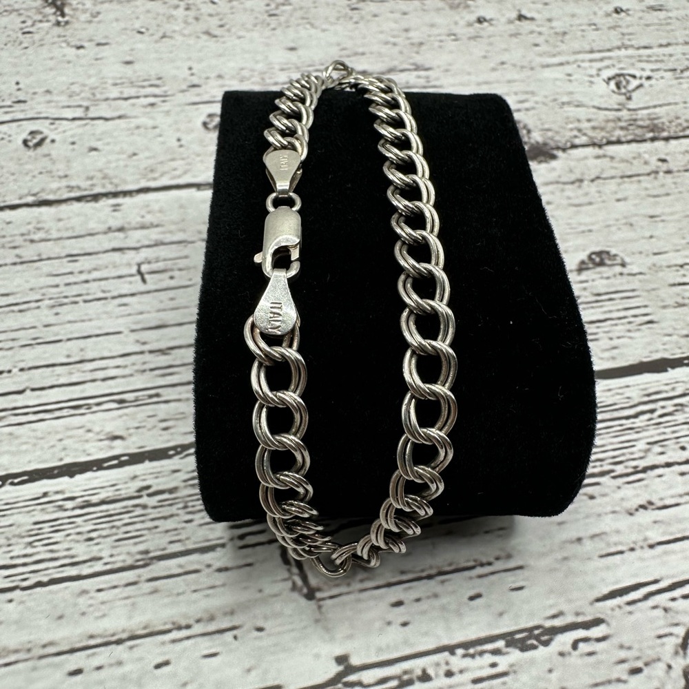 Classic Silver Chain Bracelet